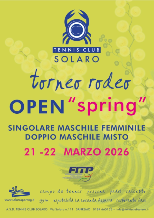 Open Spring 2026